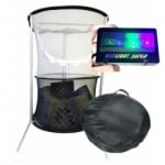 Moonlander Moth Trap with Supports and Goodden GemLight SUPER